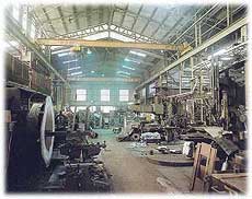 工場内の写真